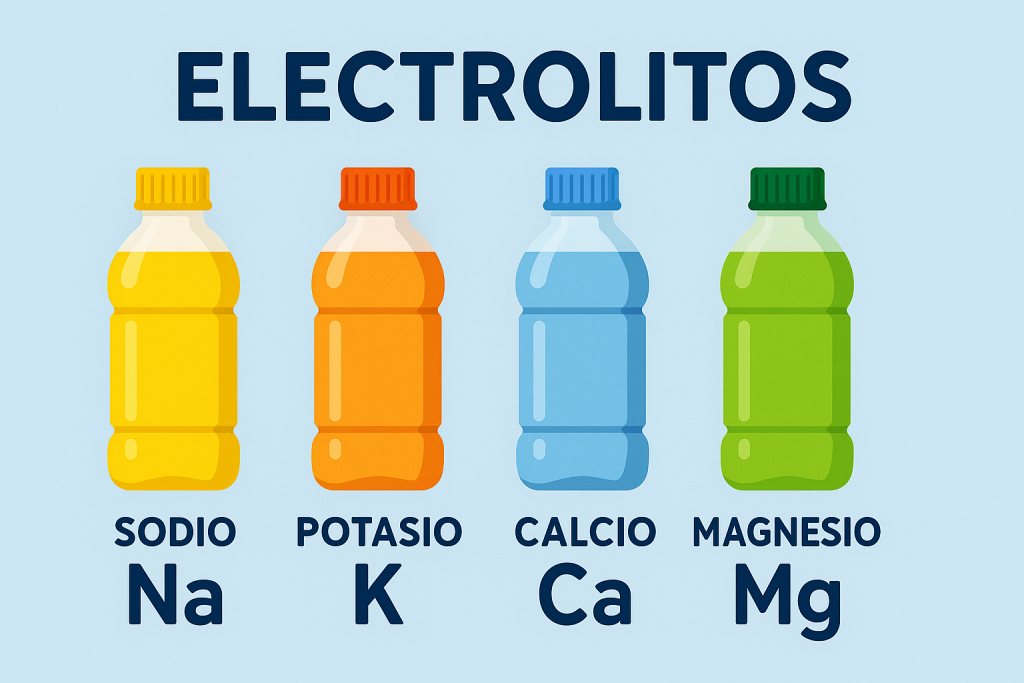 los electrolitos en el deporte