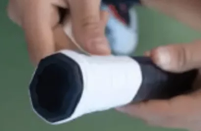 Enrollar el grip con tensión uniforme