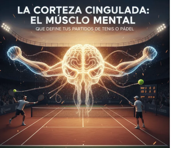 imagen de una corteza cingulada para el tenis