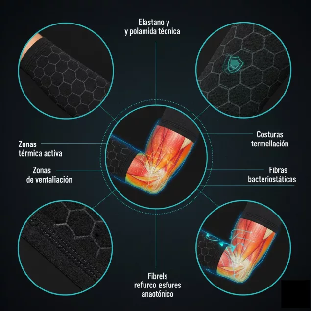 decripcion de una manga de compresion