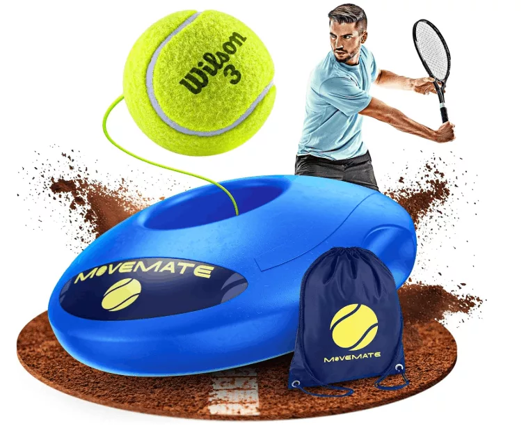 Juego entrenador de tenis con pelota de retorno