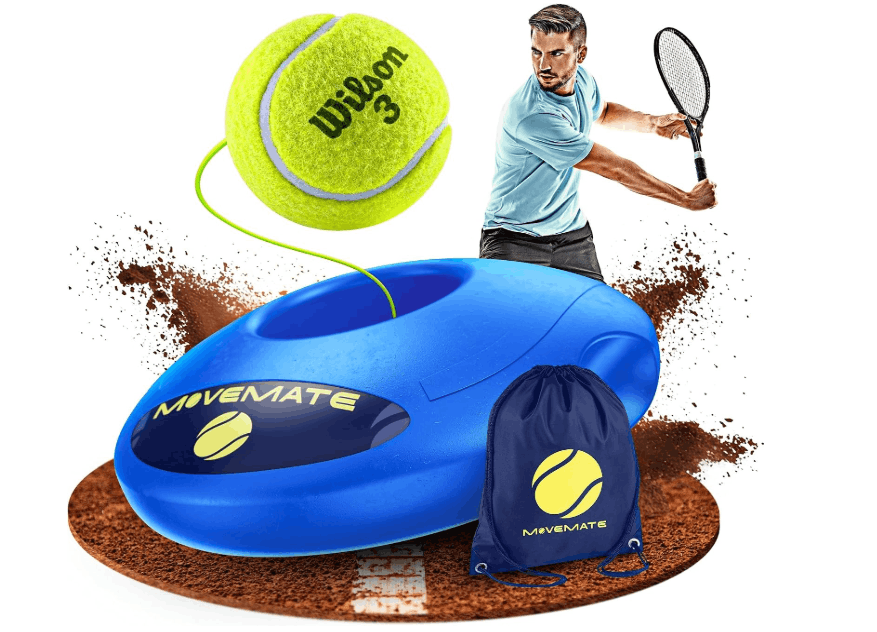 MOVEMATE Dispositivo de Entrenamiento de Pádel/Tenis con Pelota Wilson